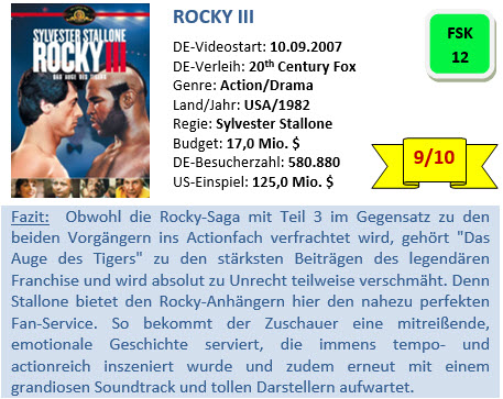 Rocky III - Bewertung