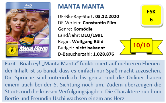 Manta Manta - Bewertung
